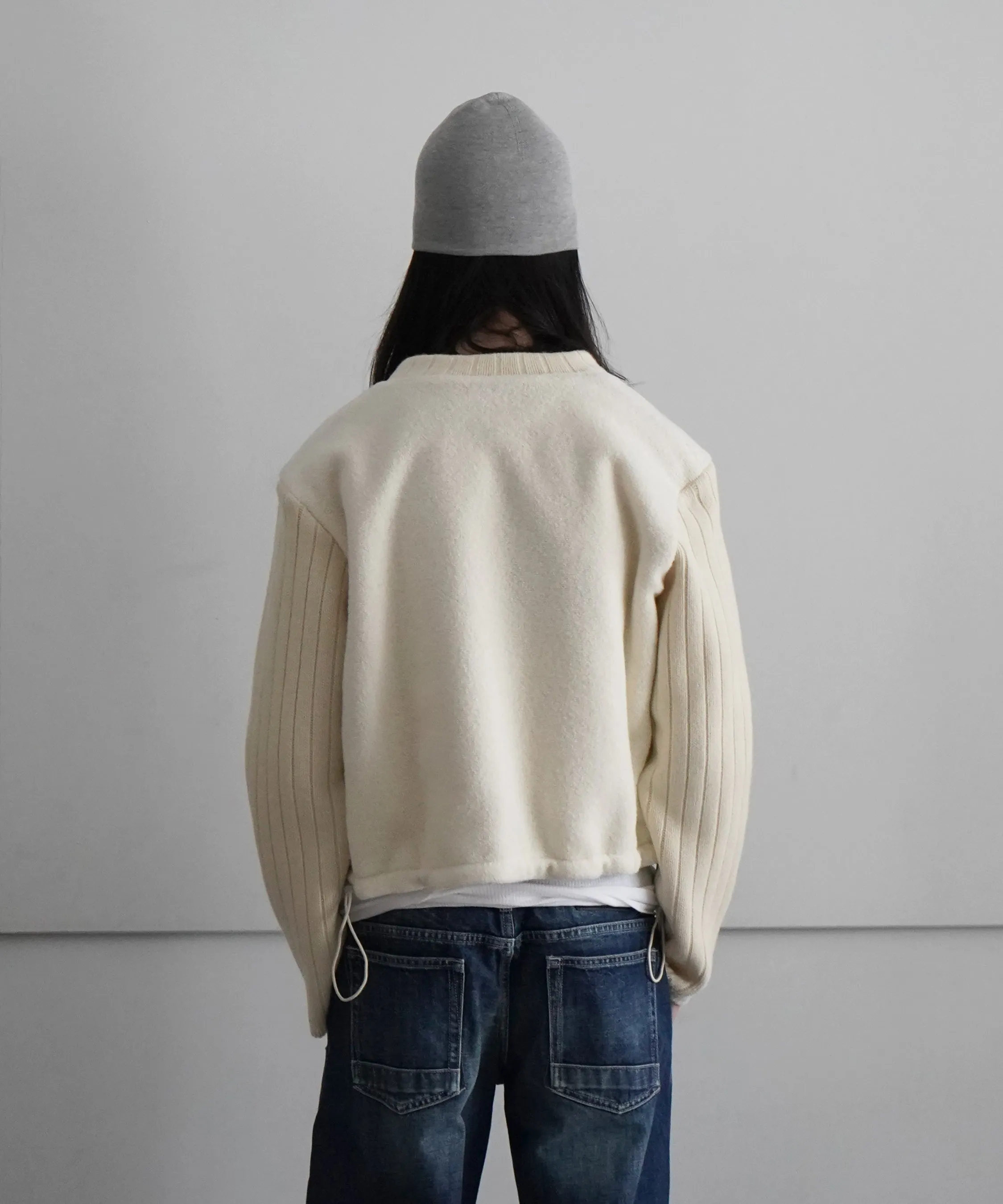 ABELIA EDOWARD GOUCHA NICO JUMPER "IVORY"