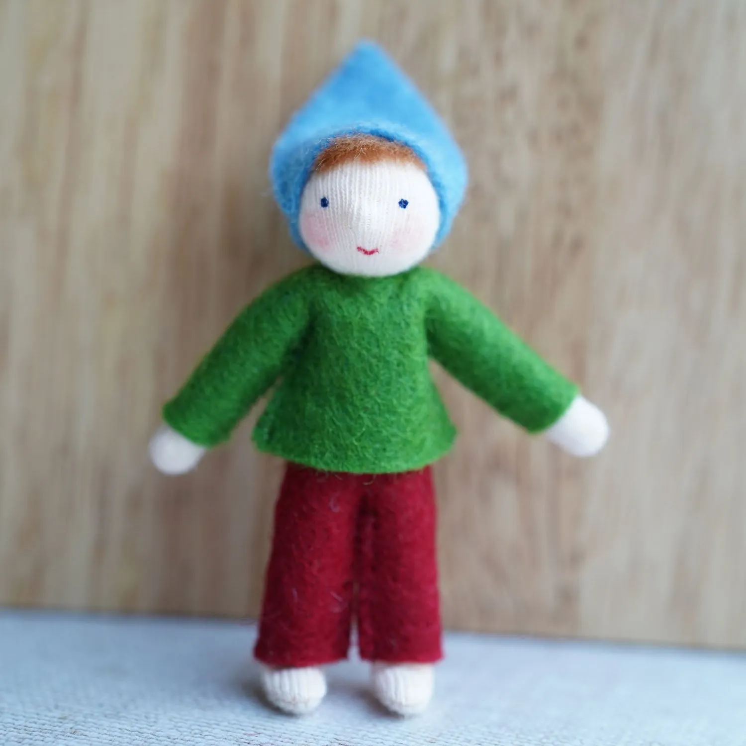 Ambrosius Elf Child - Blue Hat White Skin