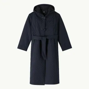 A.P.C. x Katie Holmes Ella Coat - Dark Navy