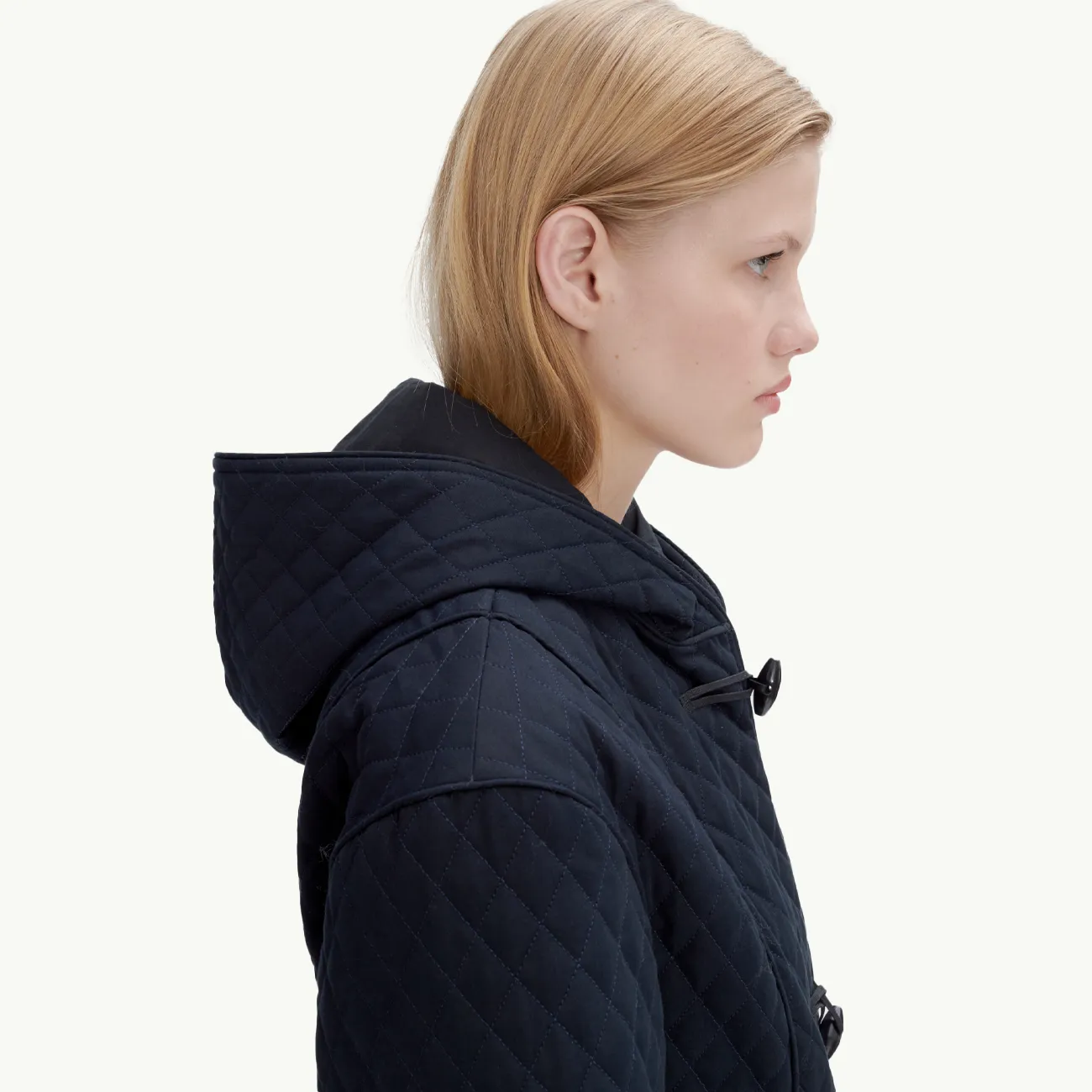 A.P.C. x Katie Holmes Ella Coat - Dark Navy