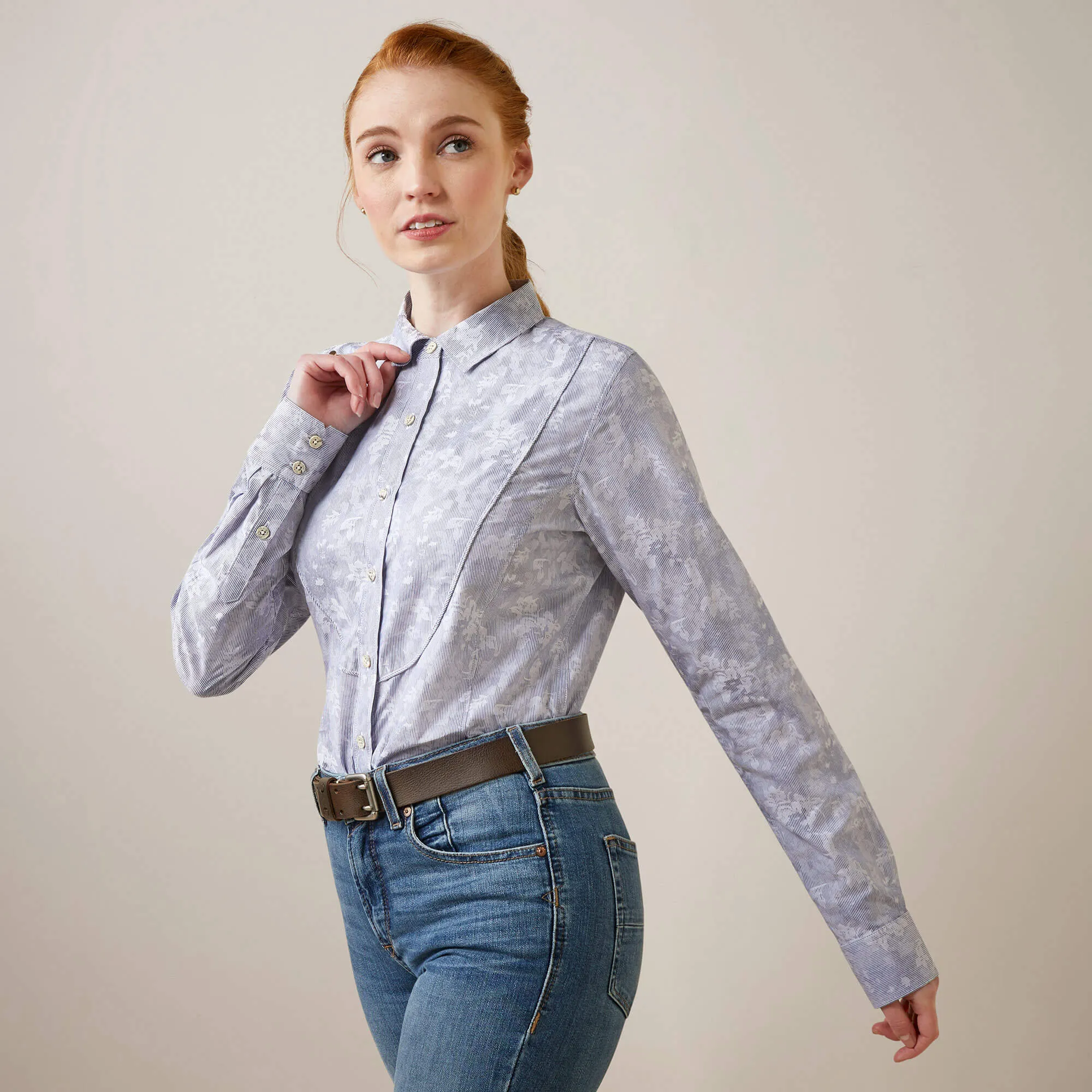 Ariat Ladies Muir Long Sleeve Blouse