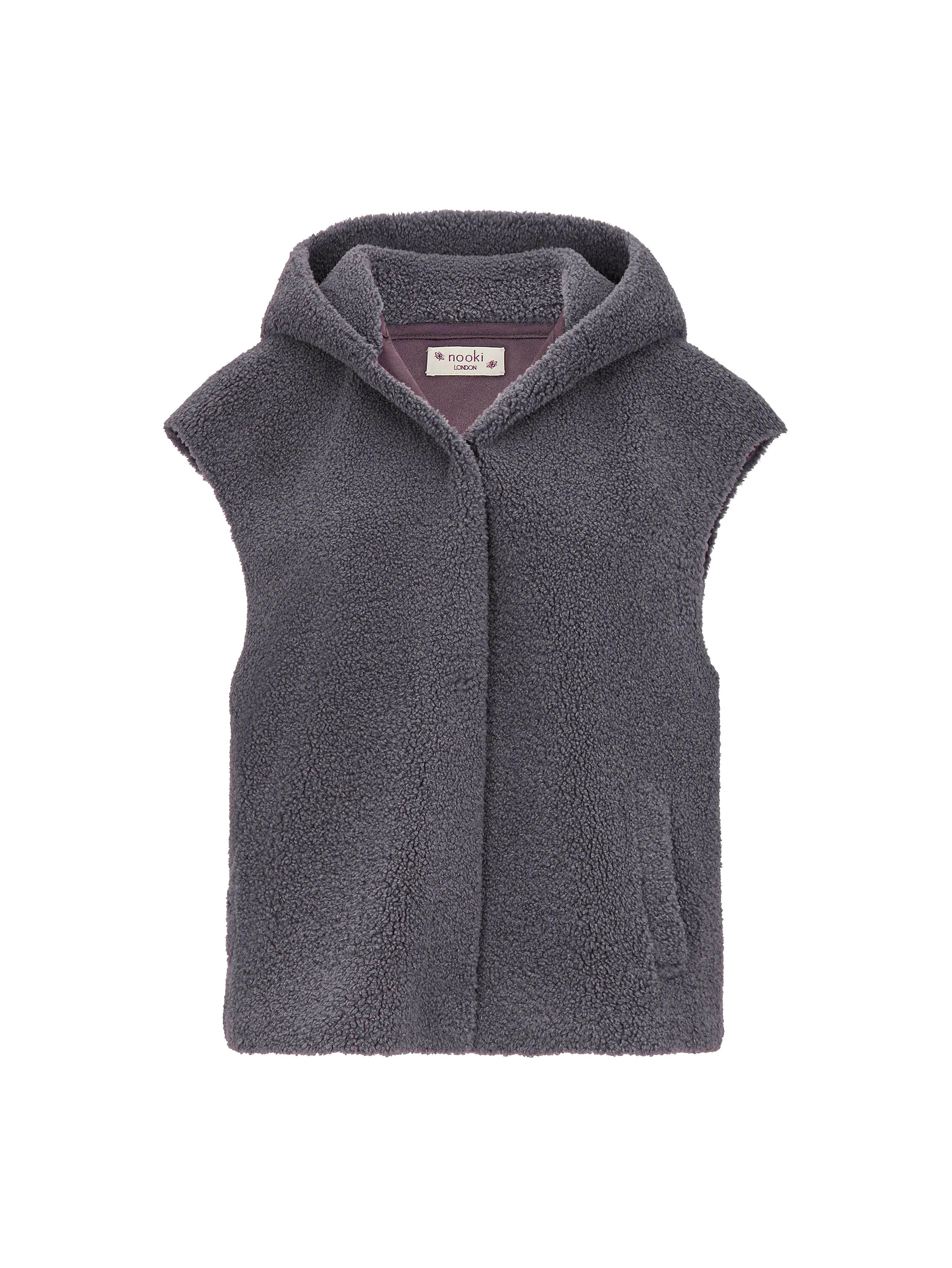 ASPEN BORG GILET-GREY