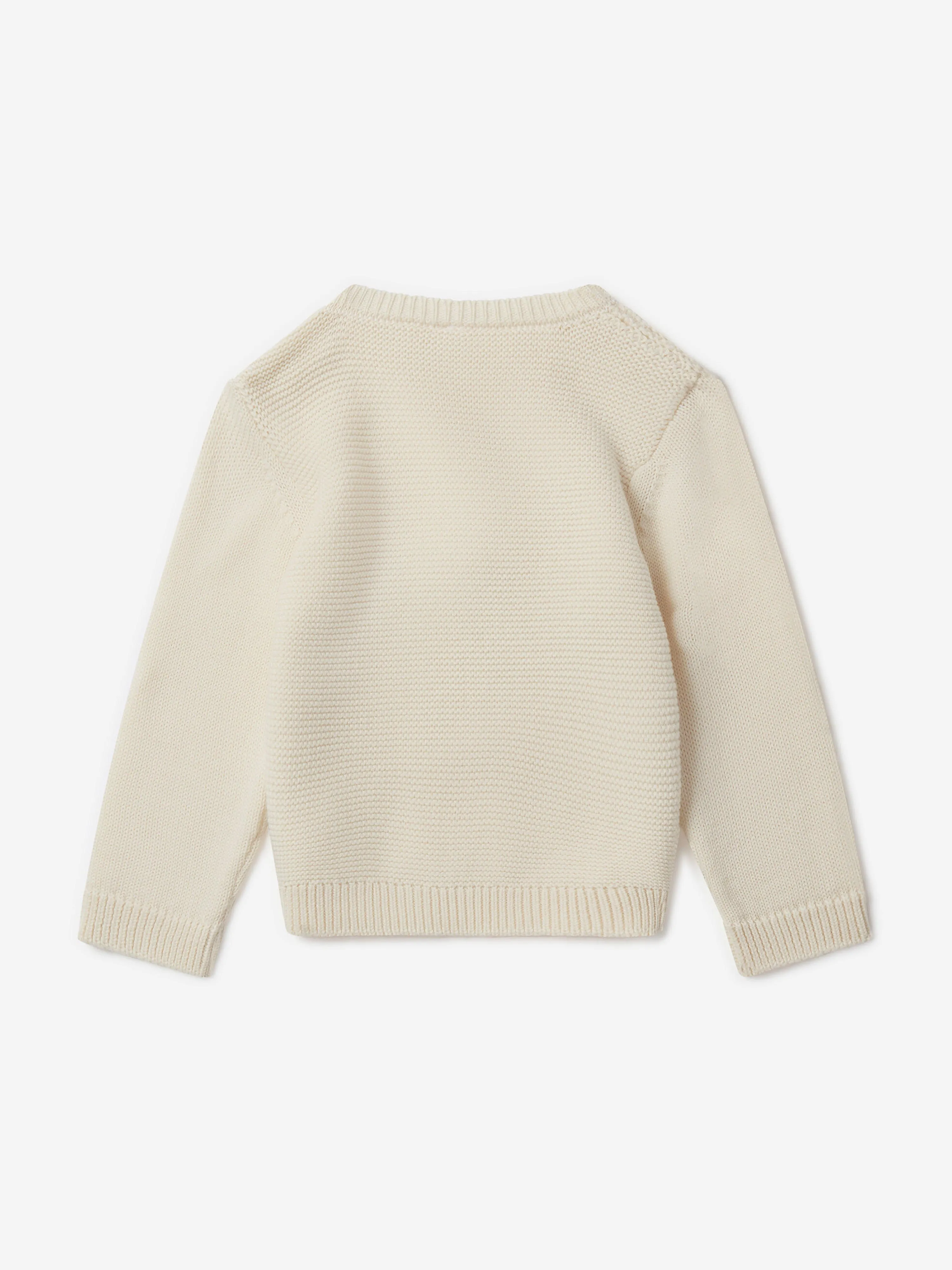 Baby Boys Bee Jumper in Ivory