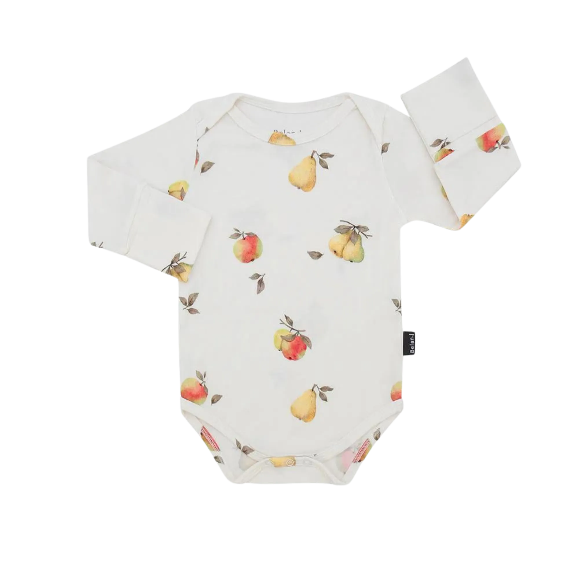 BELAN J Long Sleeves Onesie - Orchard