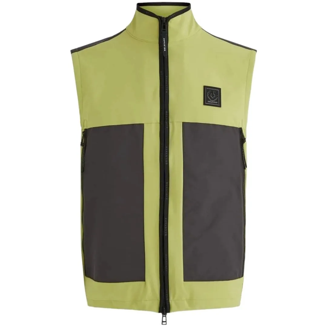 Belstaff Ratio Lime Green Gilet Jacket