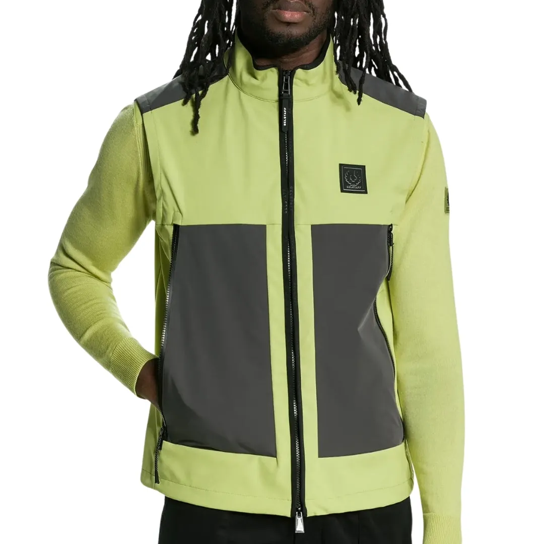 Belstaff Ratio Lime Green Gilet Jacket