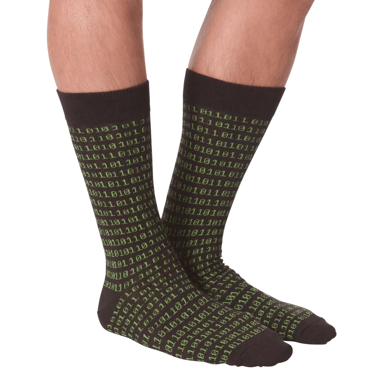 Binary Tech Men’s Crew Sock