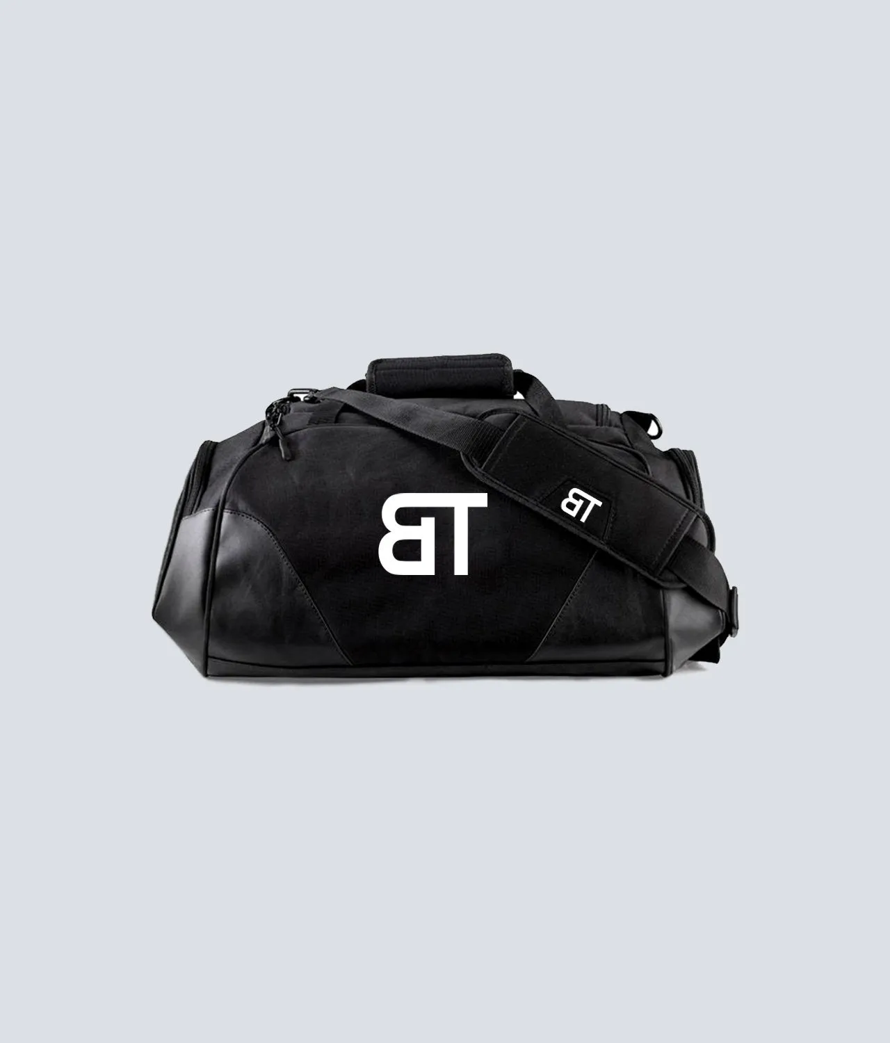 Born Tough Black Bodybuilding Duffel Bag