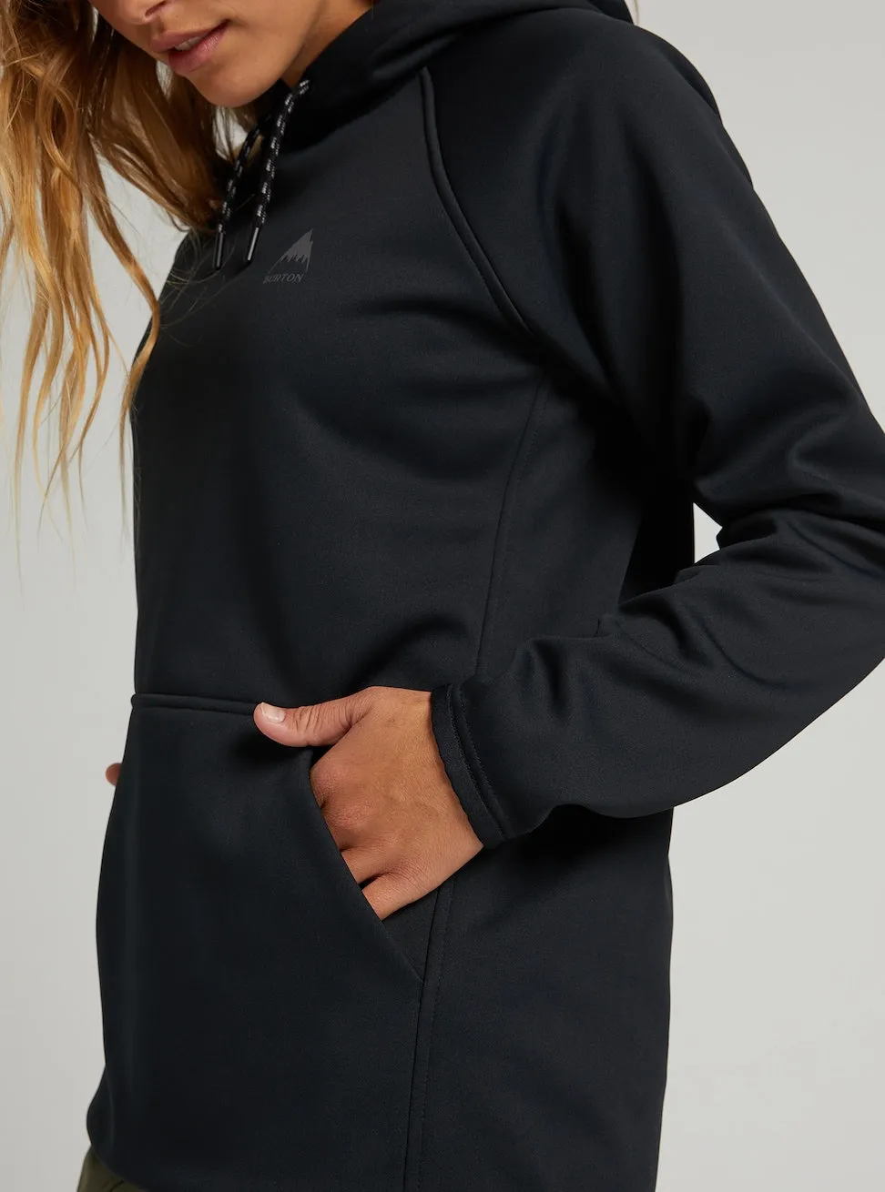 Burton Crown Weatherproof Hoodie Womens Black