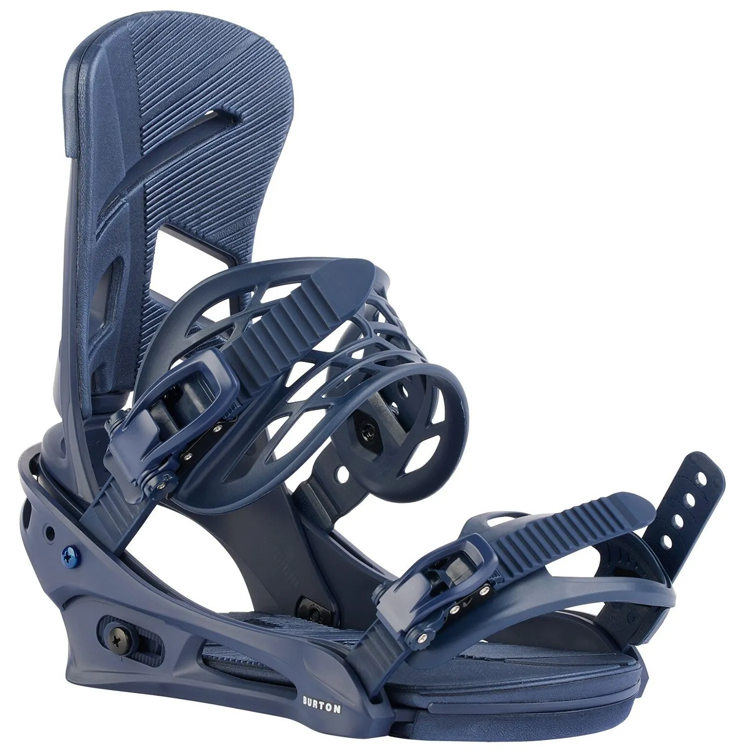 Burton Mission Mens Snowboard Bindings Dress Blue