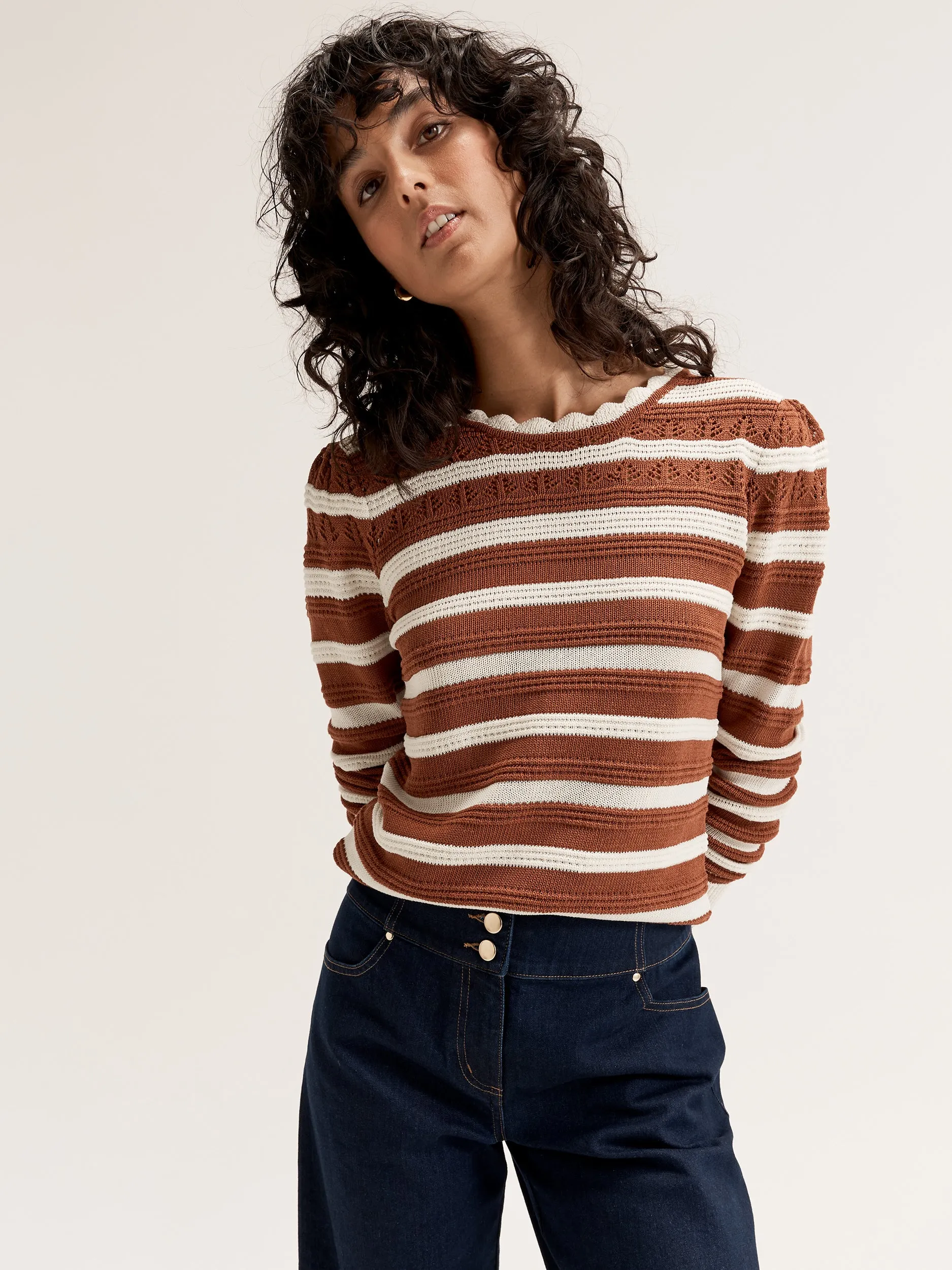 Celeste Stripe Jumper