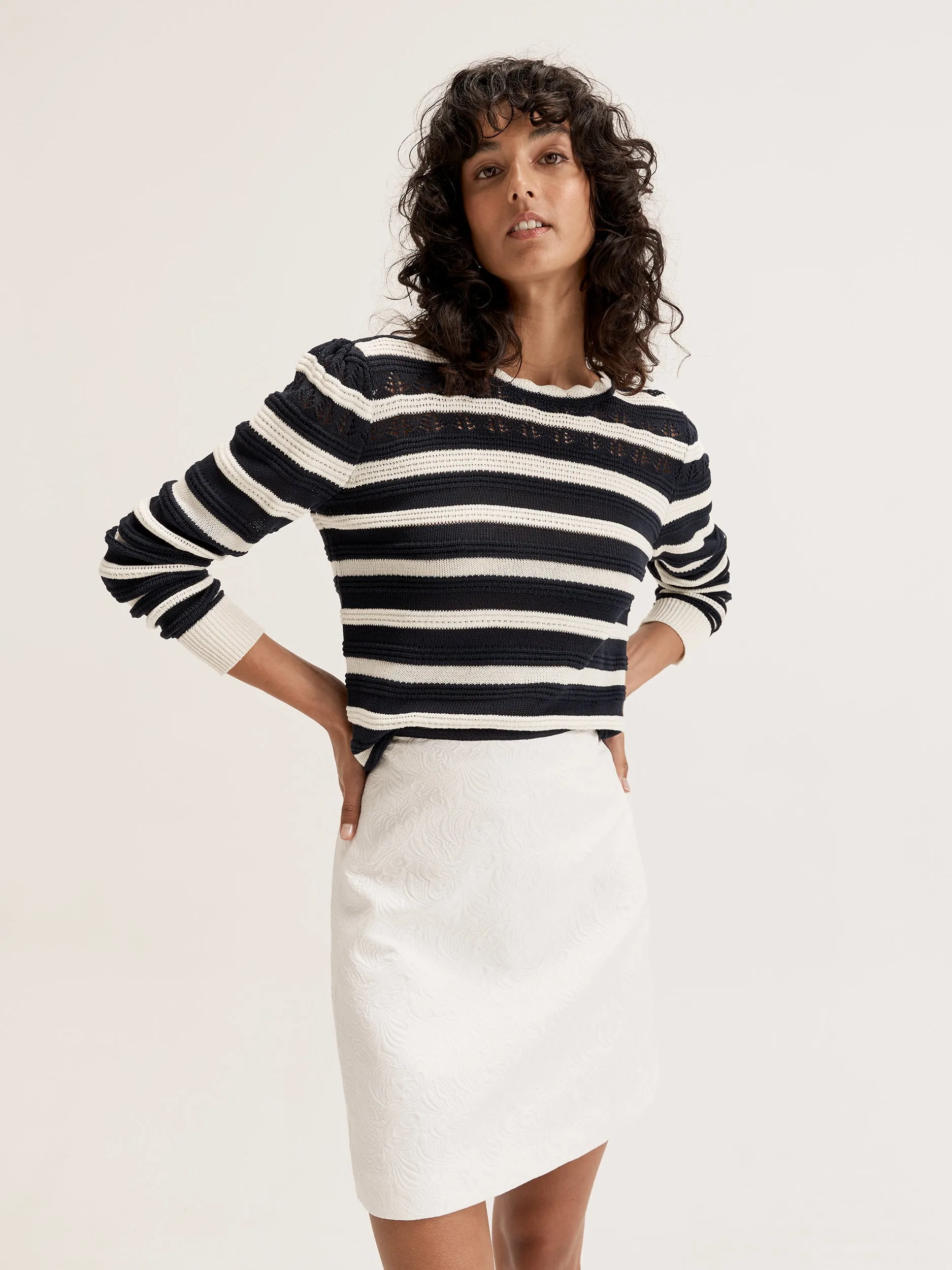 Celeste Stripe Jumper