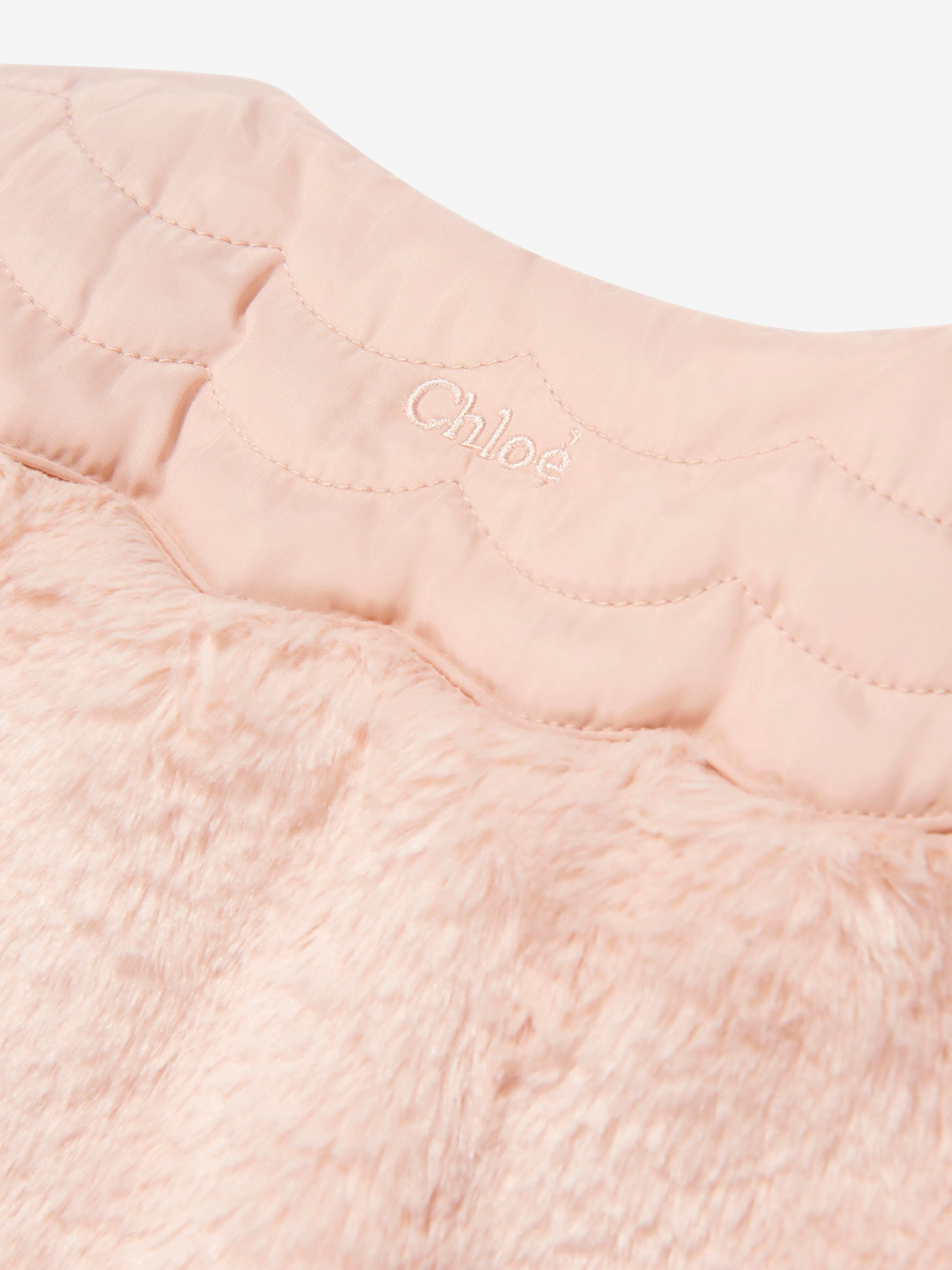 Chloé Baby Girls Faux Fur Gilet