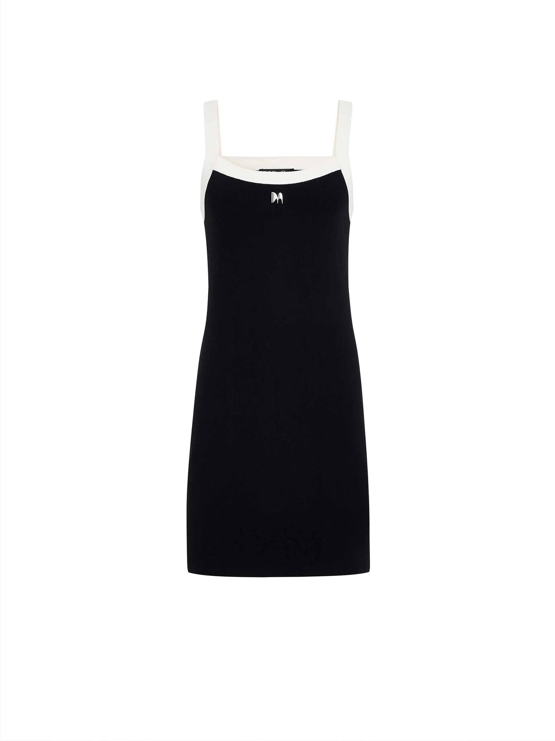 Contrast Knitted Cami Dress