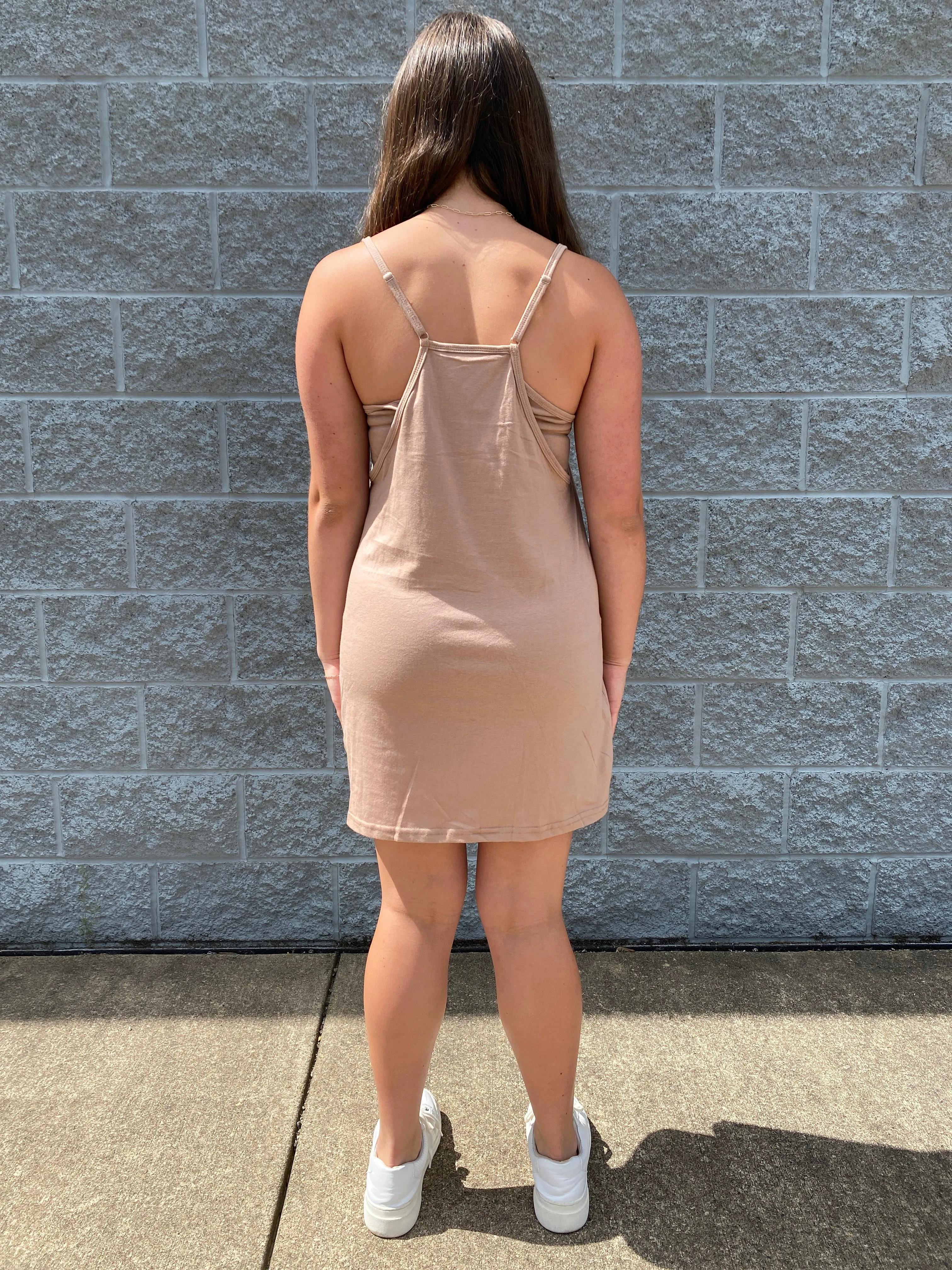 Dana - A Scoop Neck Cami Dress