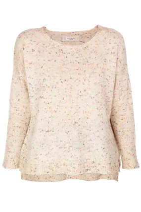 DANA Beige Boyfriend Jumper