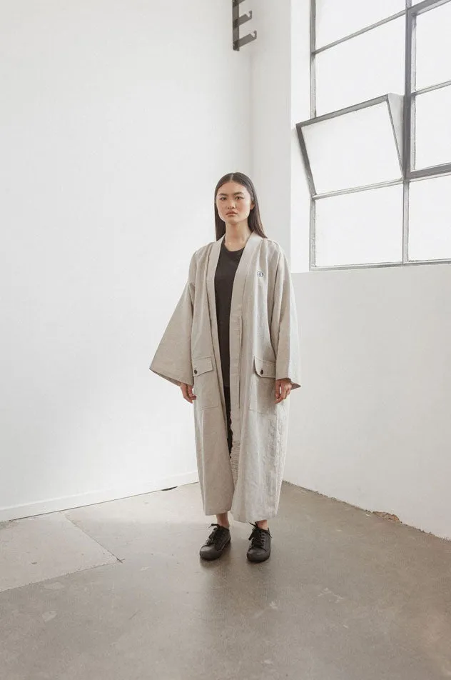 Edo Unisex Long Overcoat