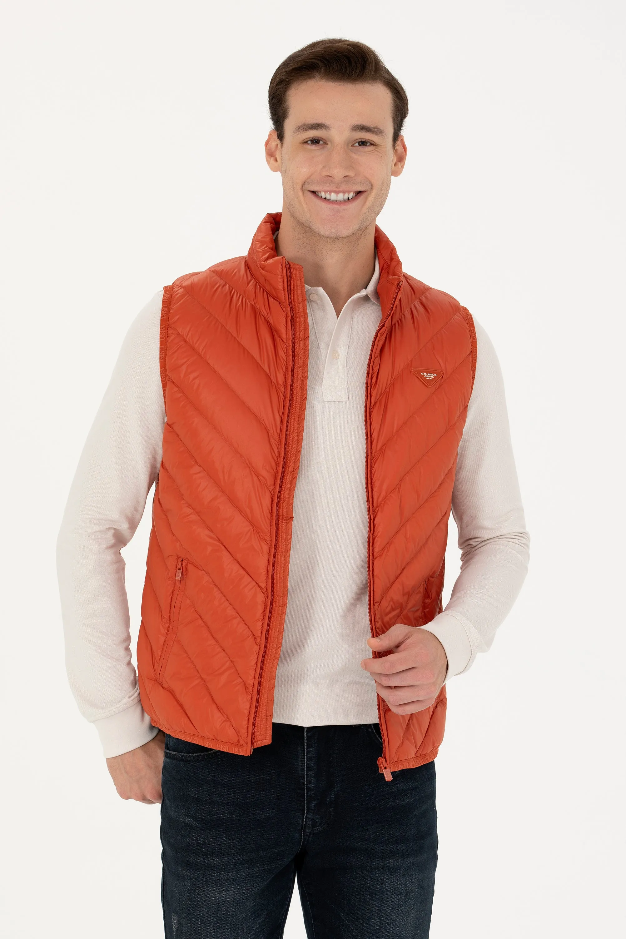 GILET DOUDOUNE FRANCIS ORANGE -1631409VR031