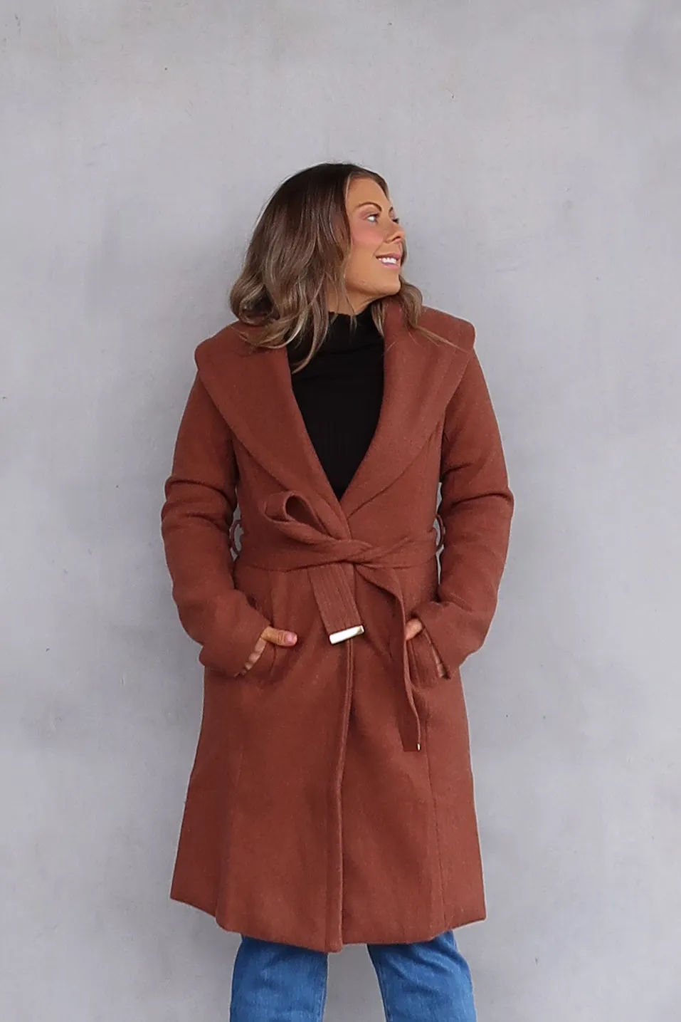 Harper Coat- Toffee