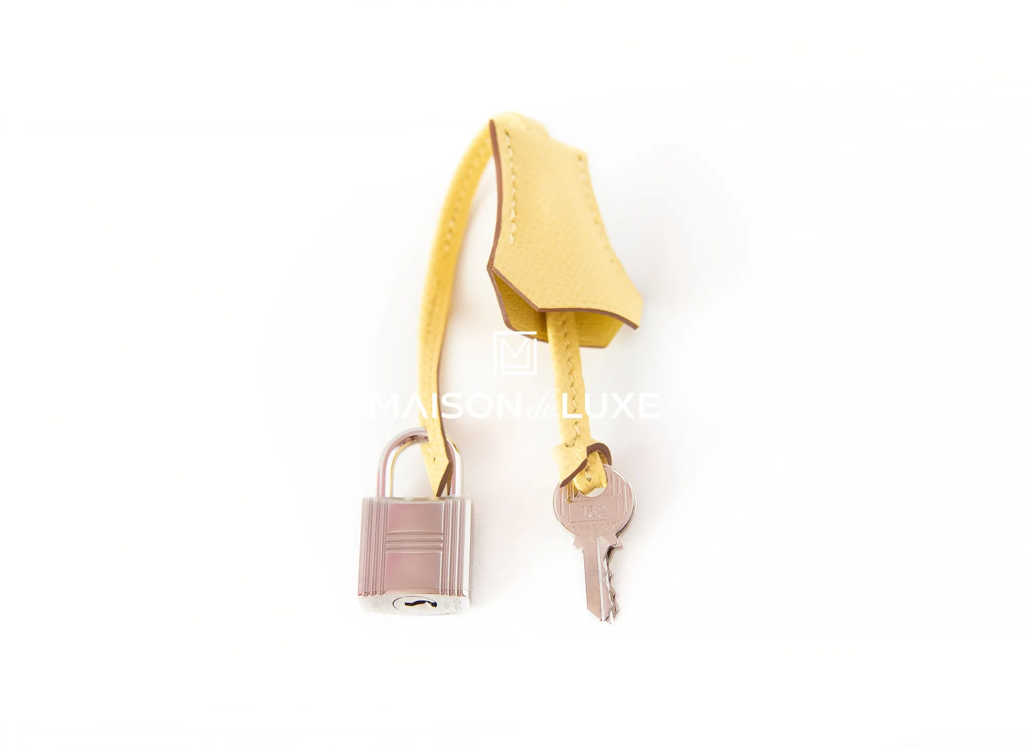 Hermes Jaune Poussin Sellier Epsom Kelly 25 Handbag