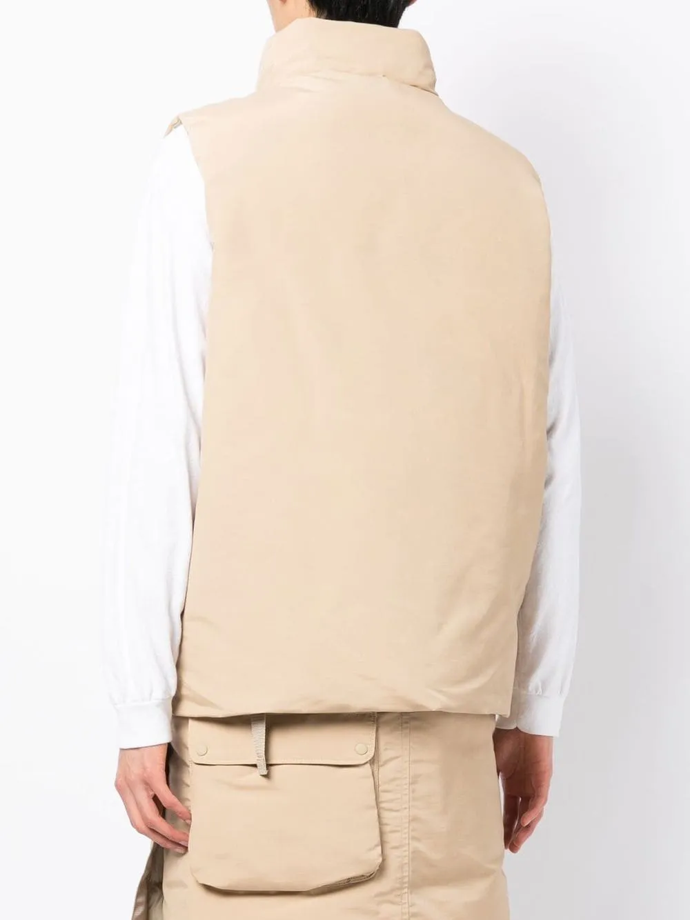 High-Neck Reversible Gilet