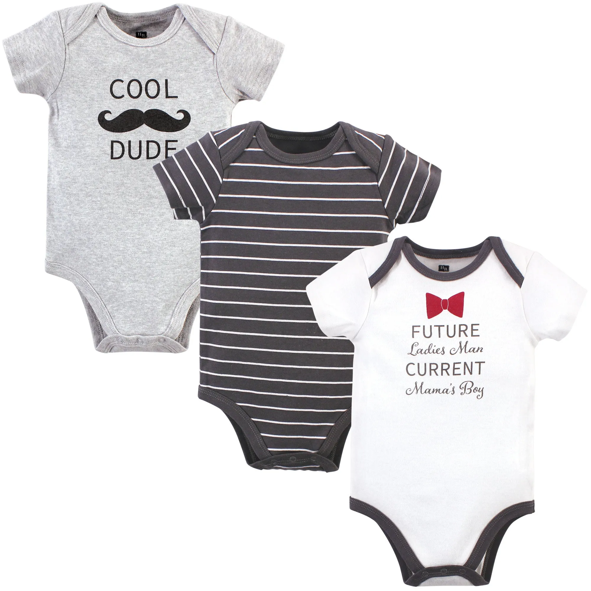 Hudson Baby Cotton Bodysuits, Future Ladies Man