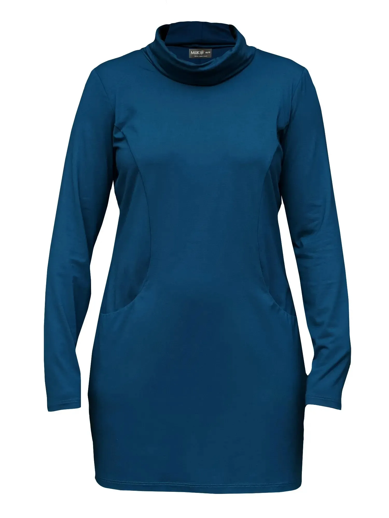 Kaito cowl neck pocket tunic