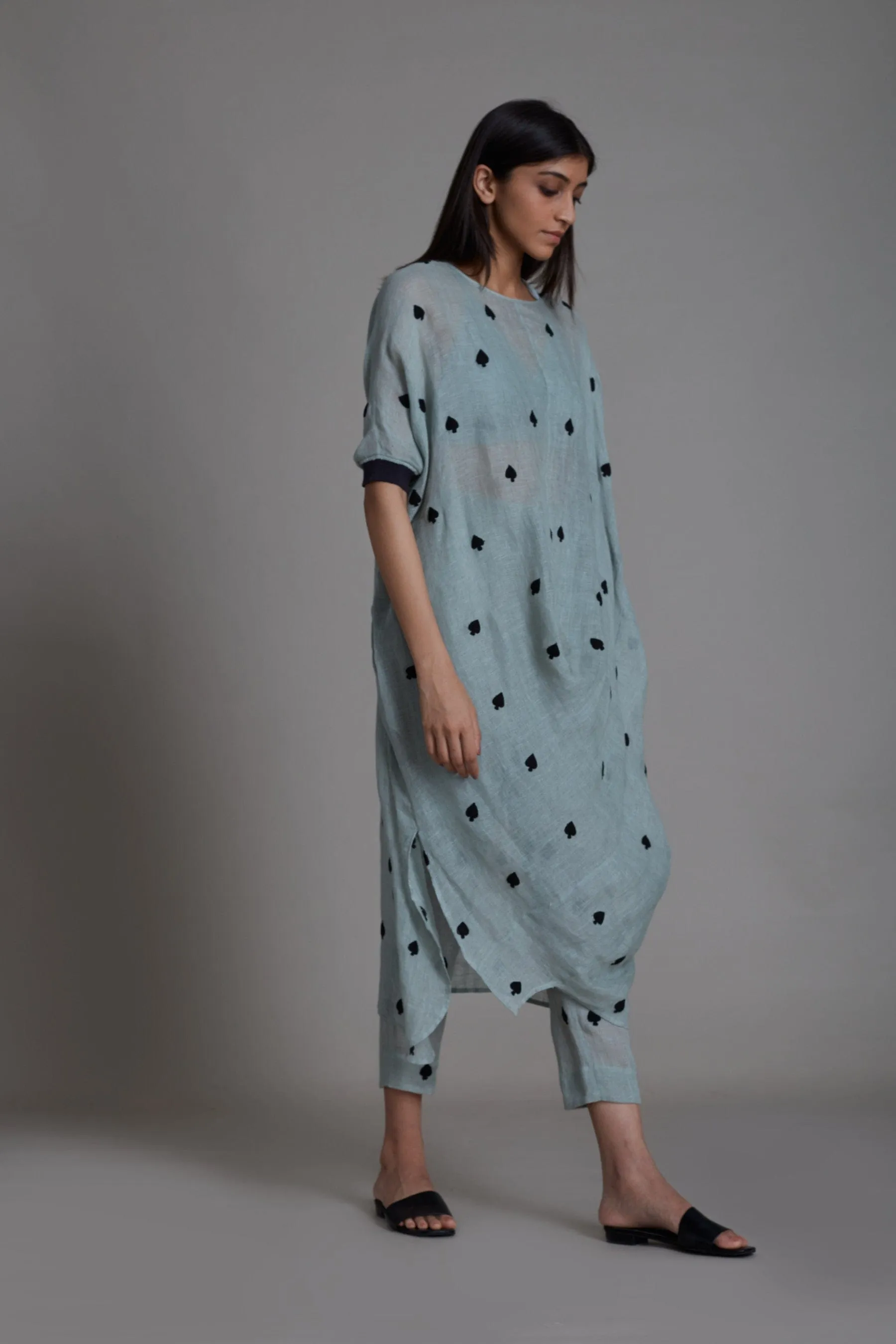 Mati Call Tunic-Blue (Ready to Ship)