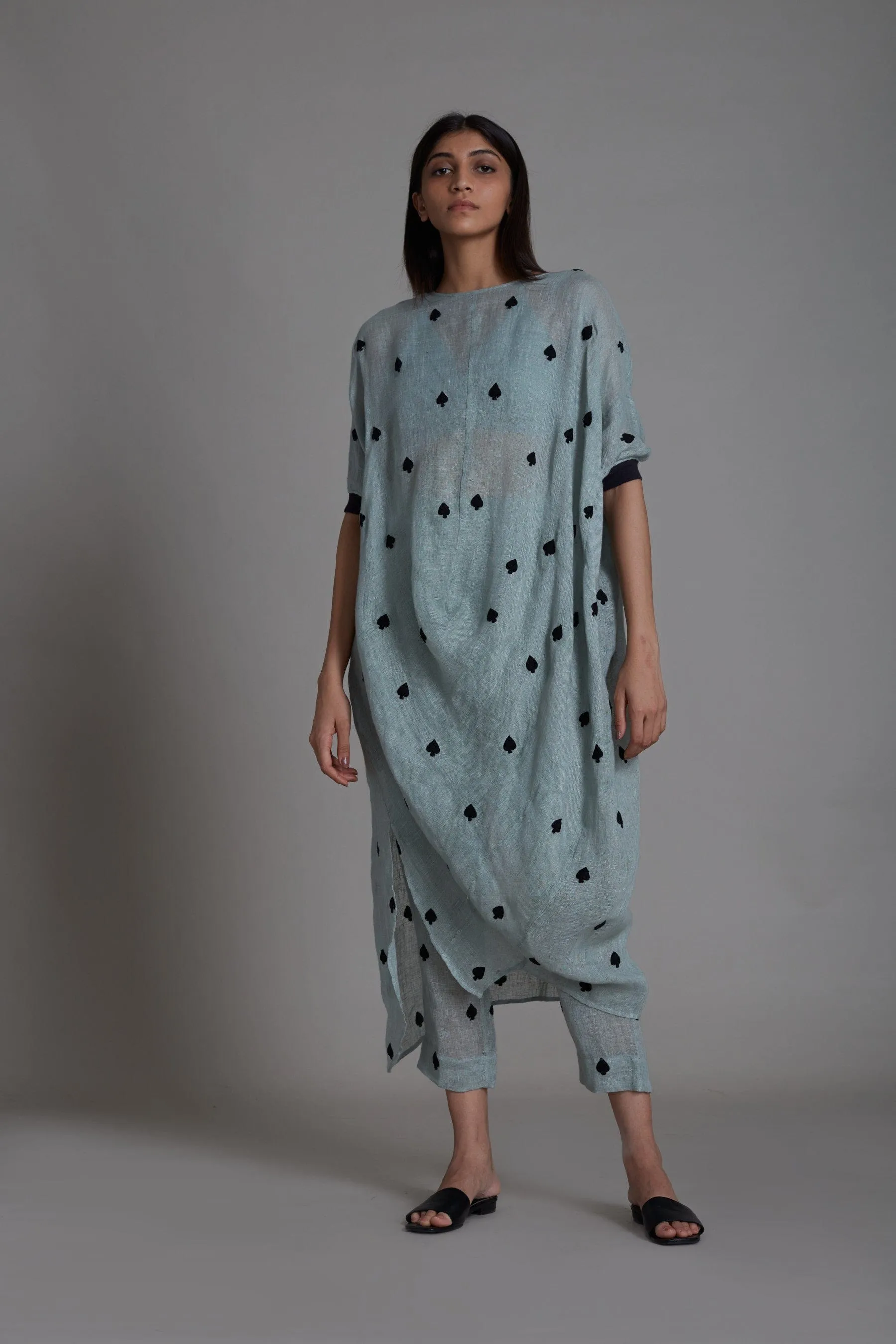 Mati Call Tunic-Blue (Ready to Ship)