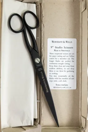 Matte Black Studio 9" Scissors