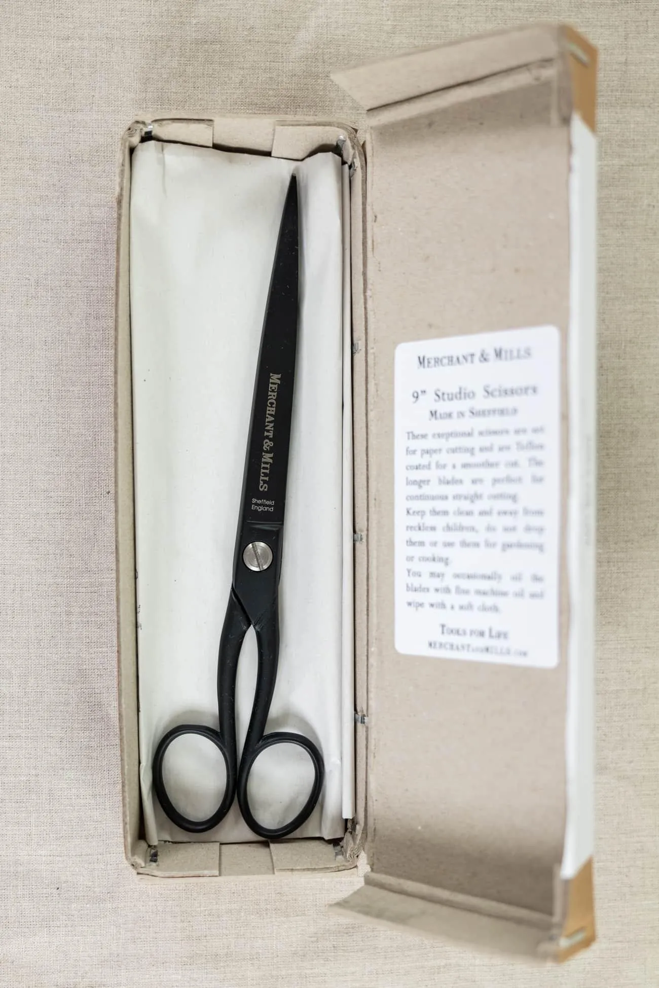 Matte Black Studio 9" Scissors