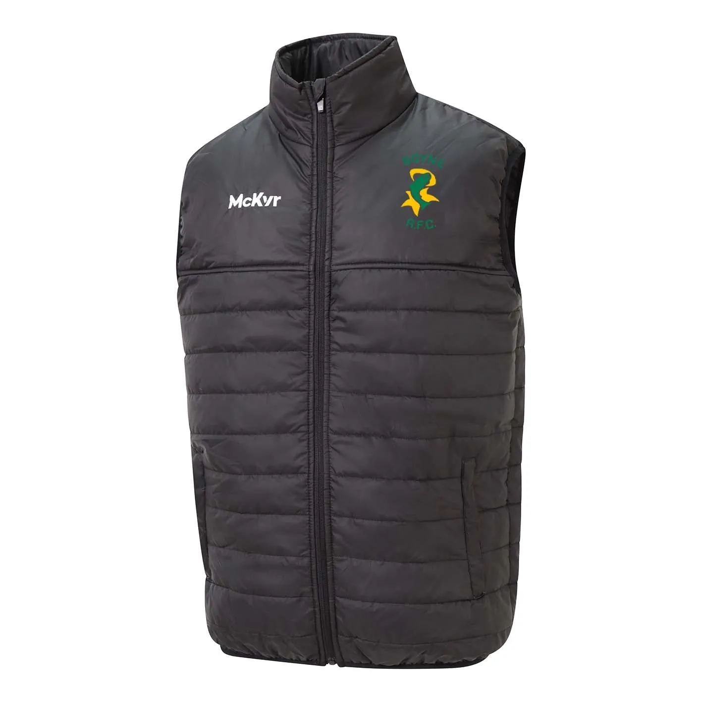 Mc Keever Boyne RFC Core 22 Padded Gilet - Adult - Black