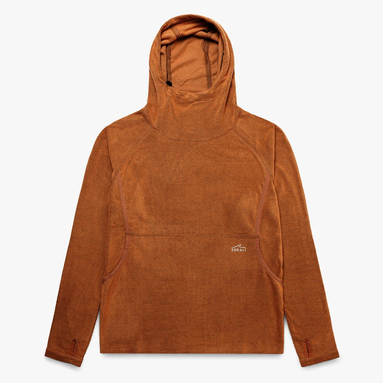 Mens Air-Grid Fleece Tobacco