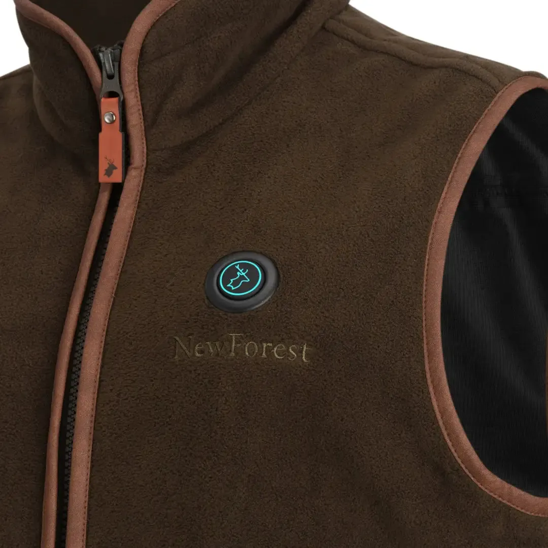 New Forest Ladies Heated Fleece Gilet