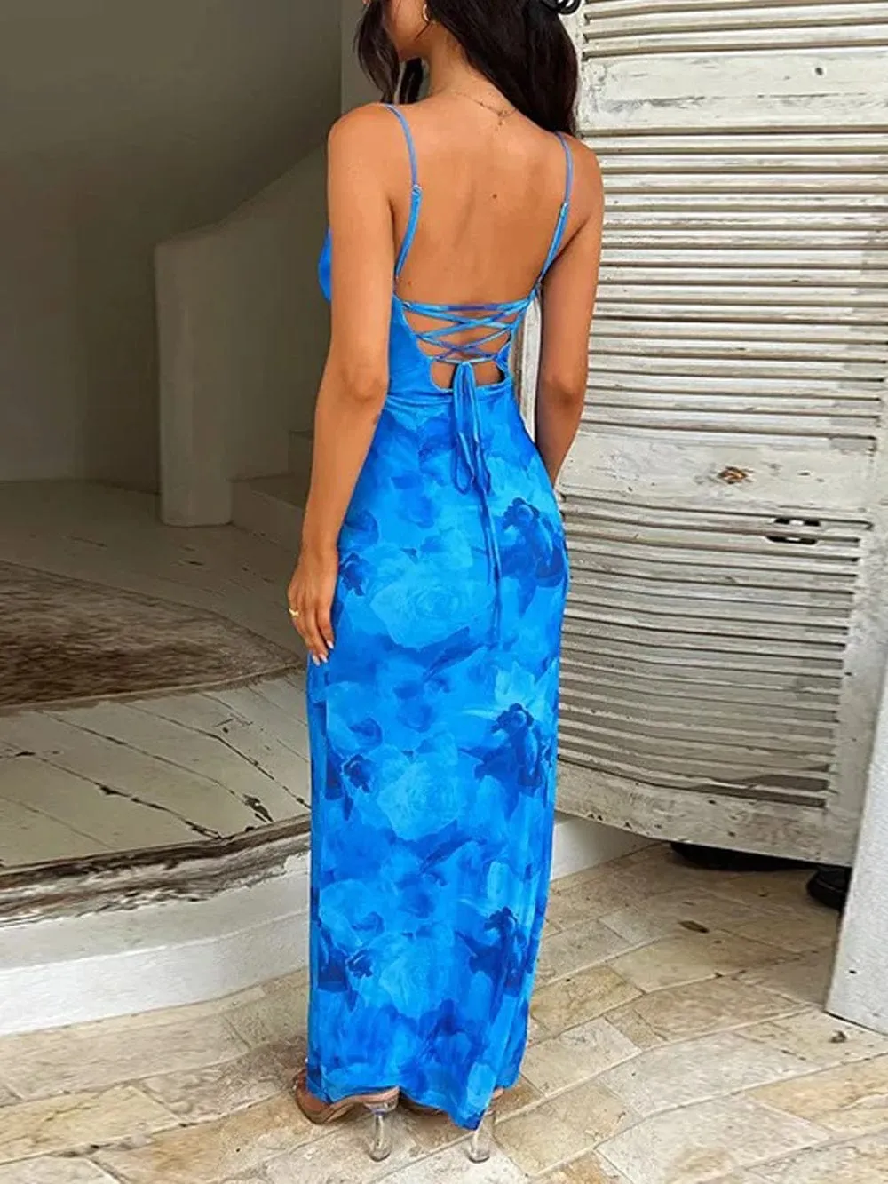 Olivia Sleeveless Bodycon Maxi Dress