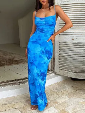 Olivia Sleeveless Bodycon Maxi Dress