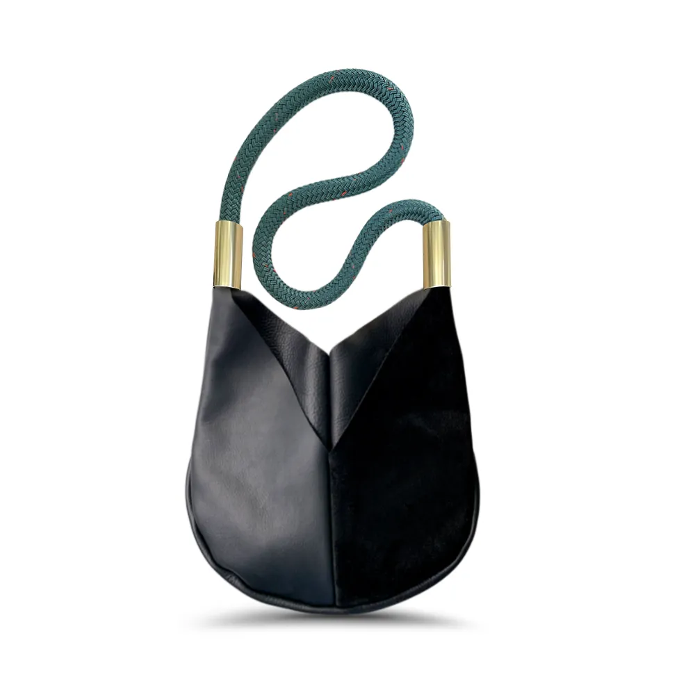 Original Wildwood Bag | Small Crossbody in Black Leather