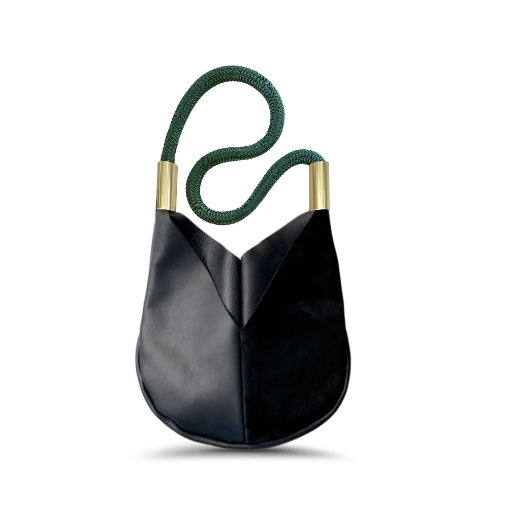 Original Wildwood Bag | Small Crossbody in Black Leather