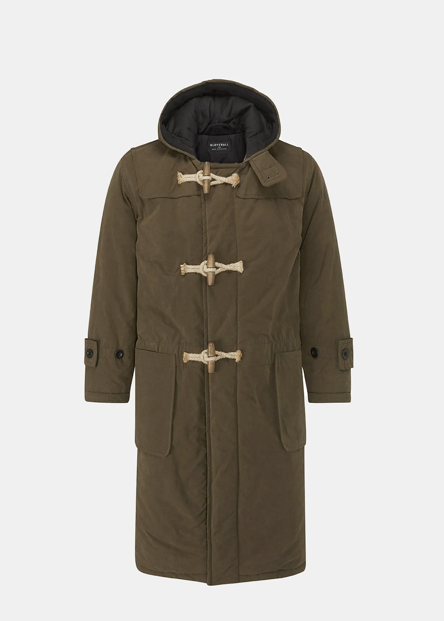 Padded Duffle Coat Khaki