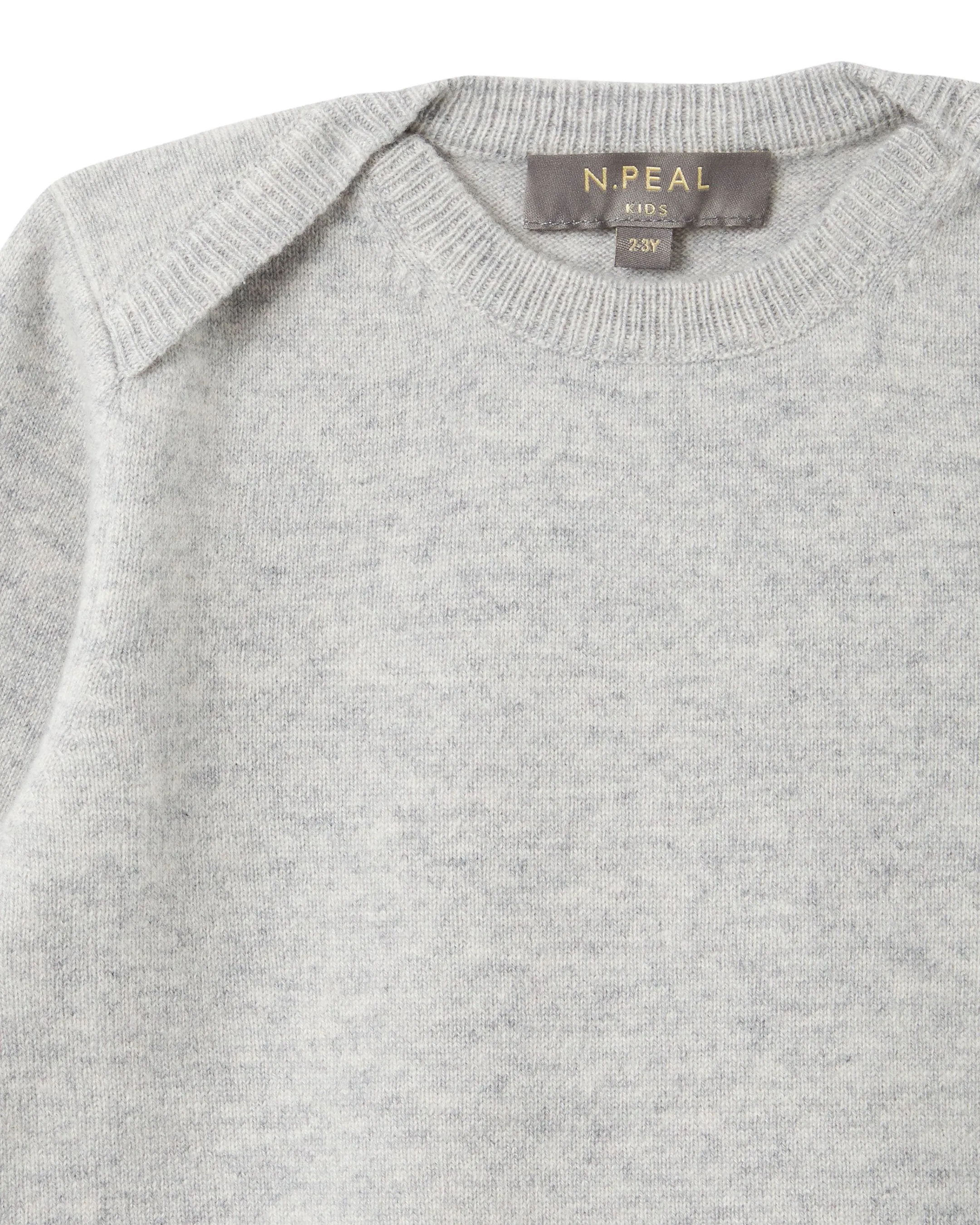 Panda Cashmere Sweater Fumo Grey