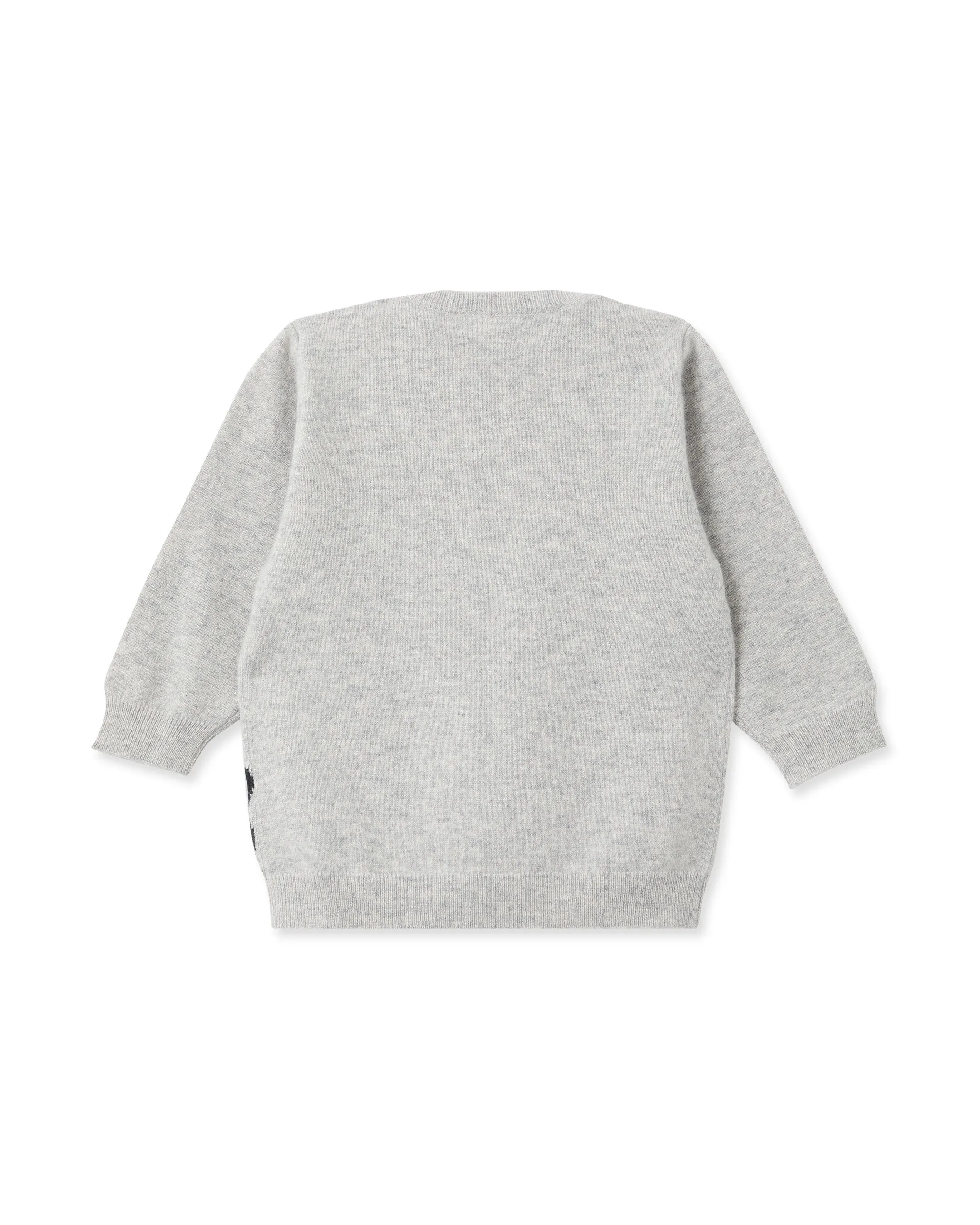 Panda Cashmere Sweater Fumo Grey