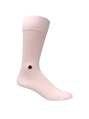 Pink Solid Socks (M)