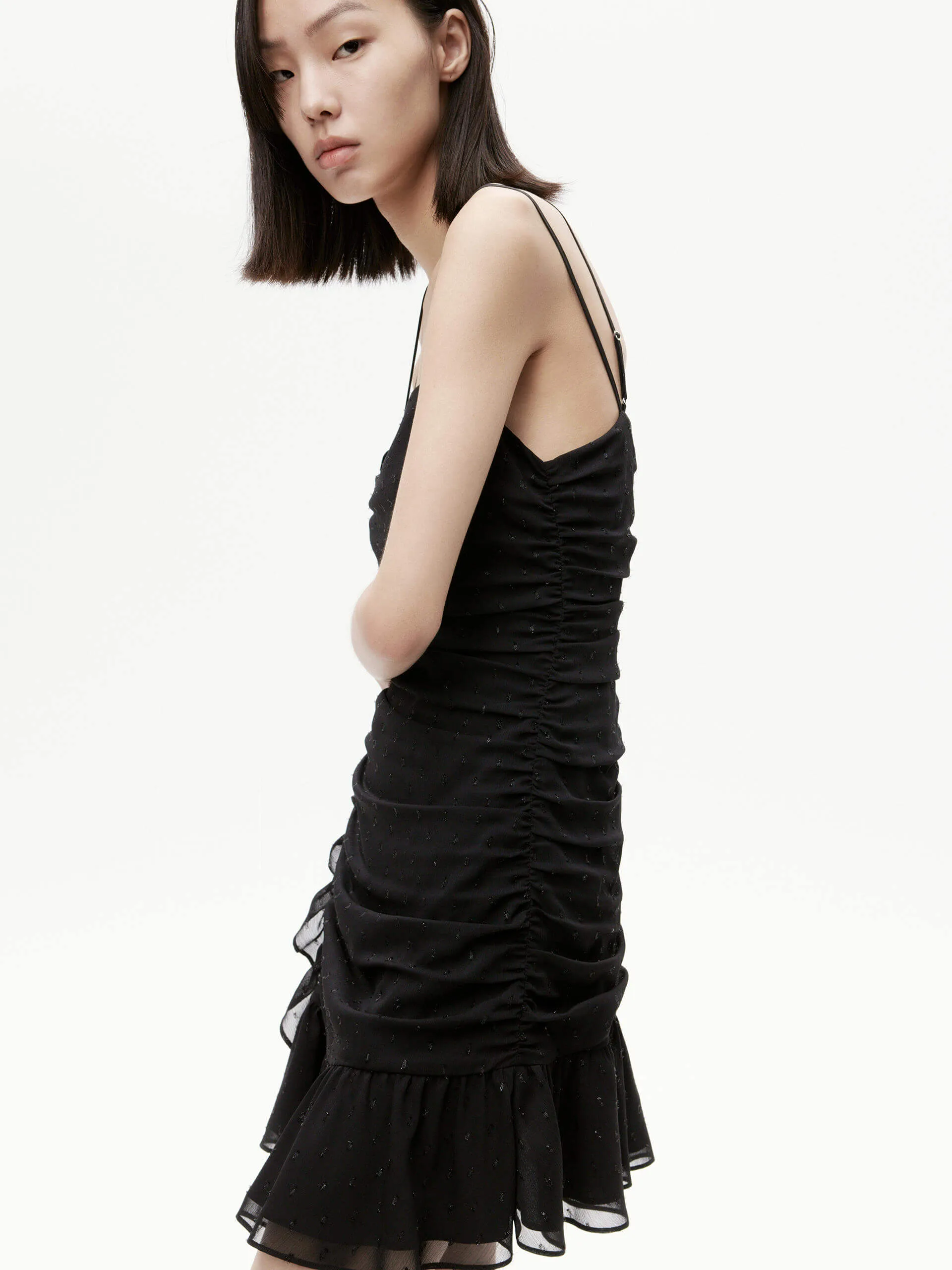 Pleated Detail Cami Dress