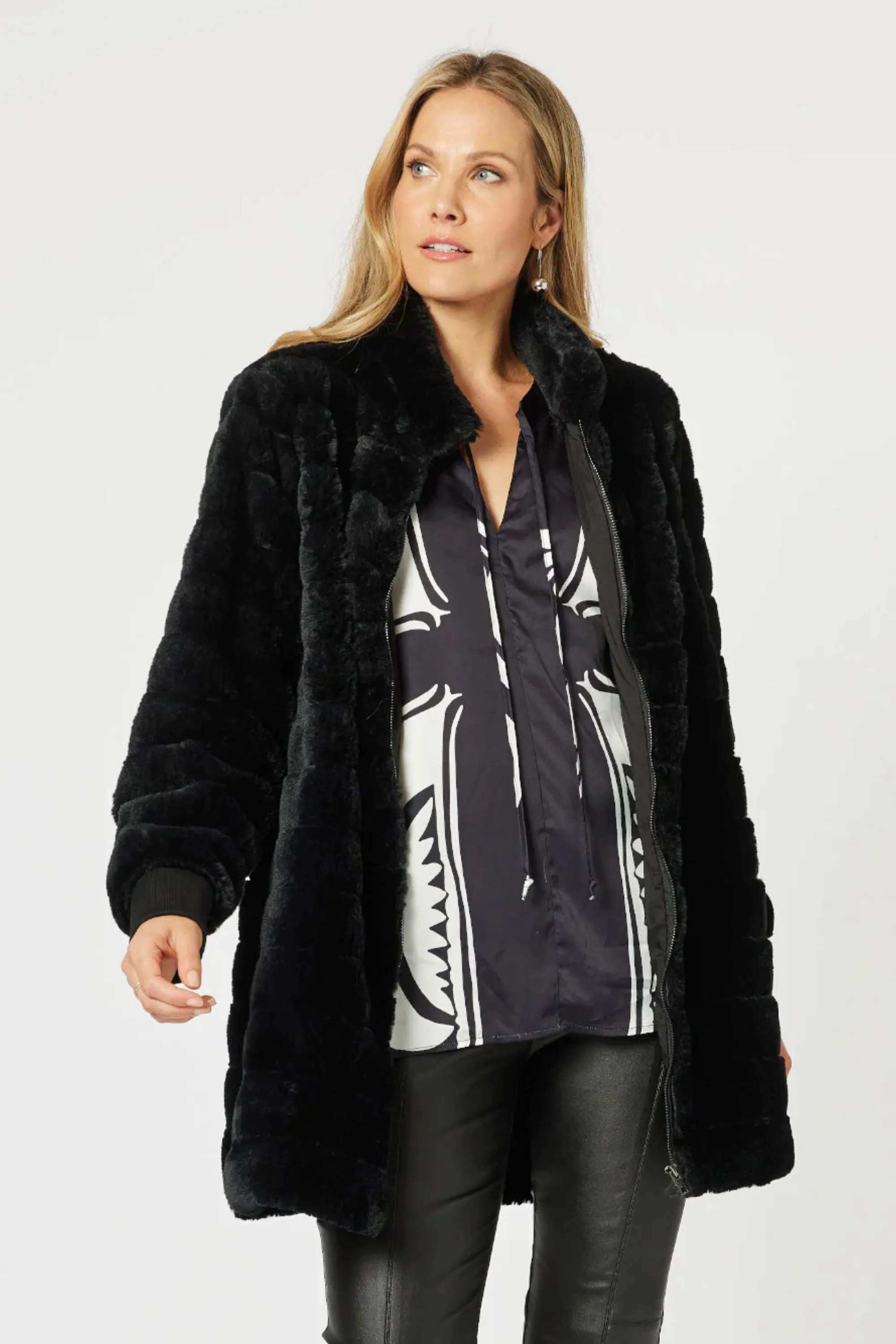 PRINCESS FAUX FUR JACKET - 44809HV