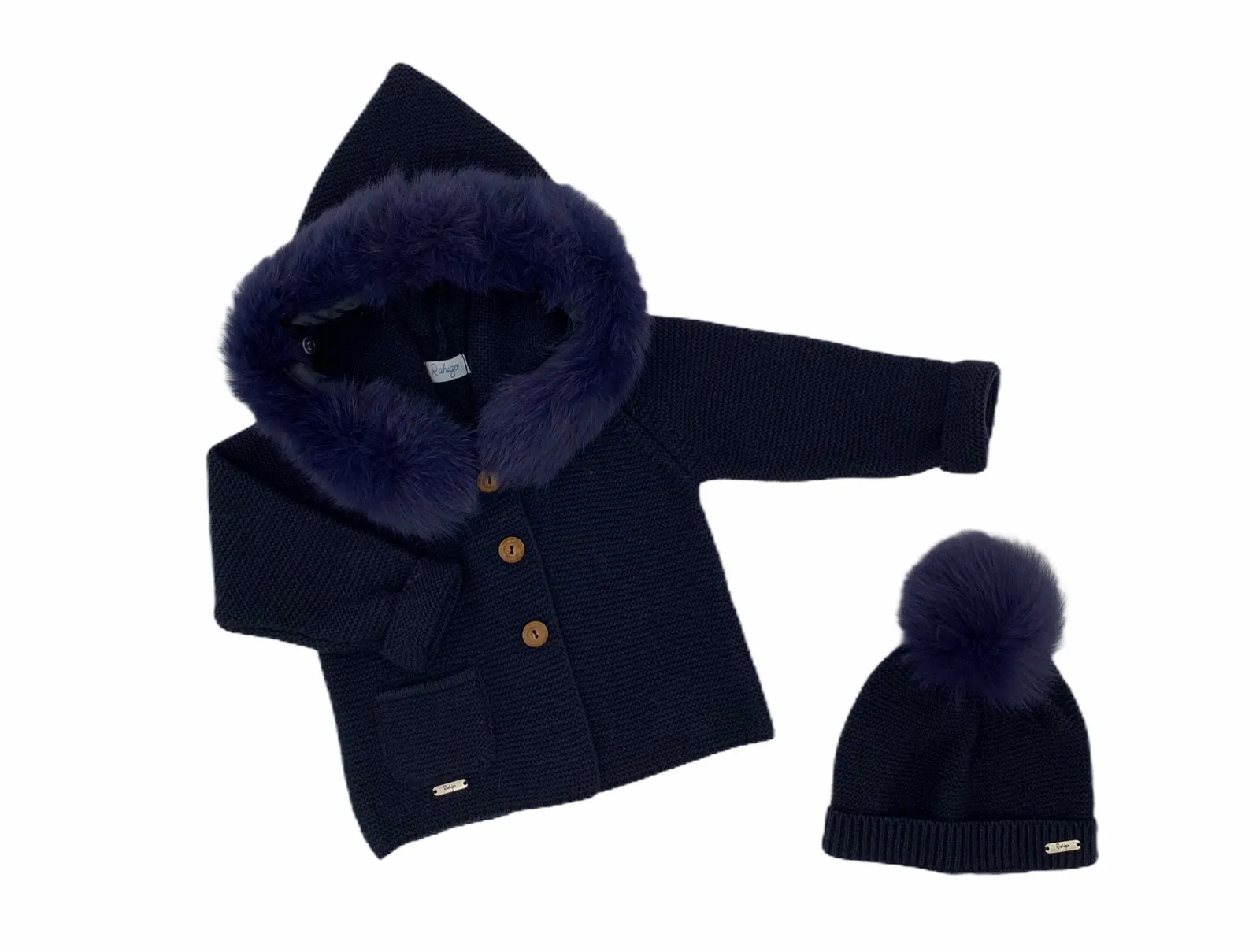 Rahigo Boy's Navy Coat