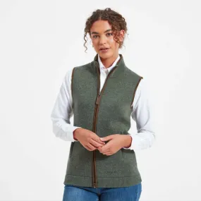 Schoffel Ladies Orkney Merino Gilet - Cedar Green