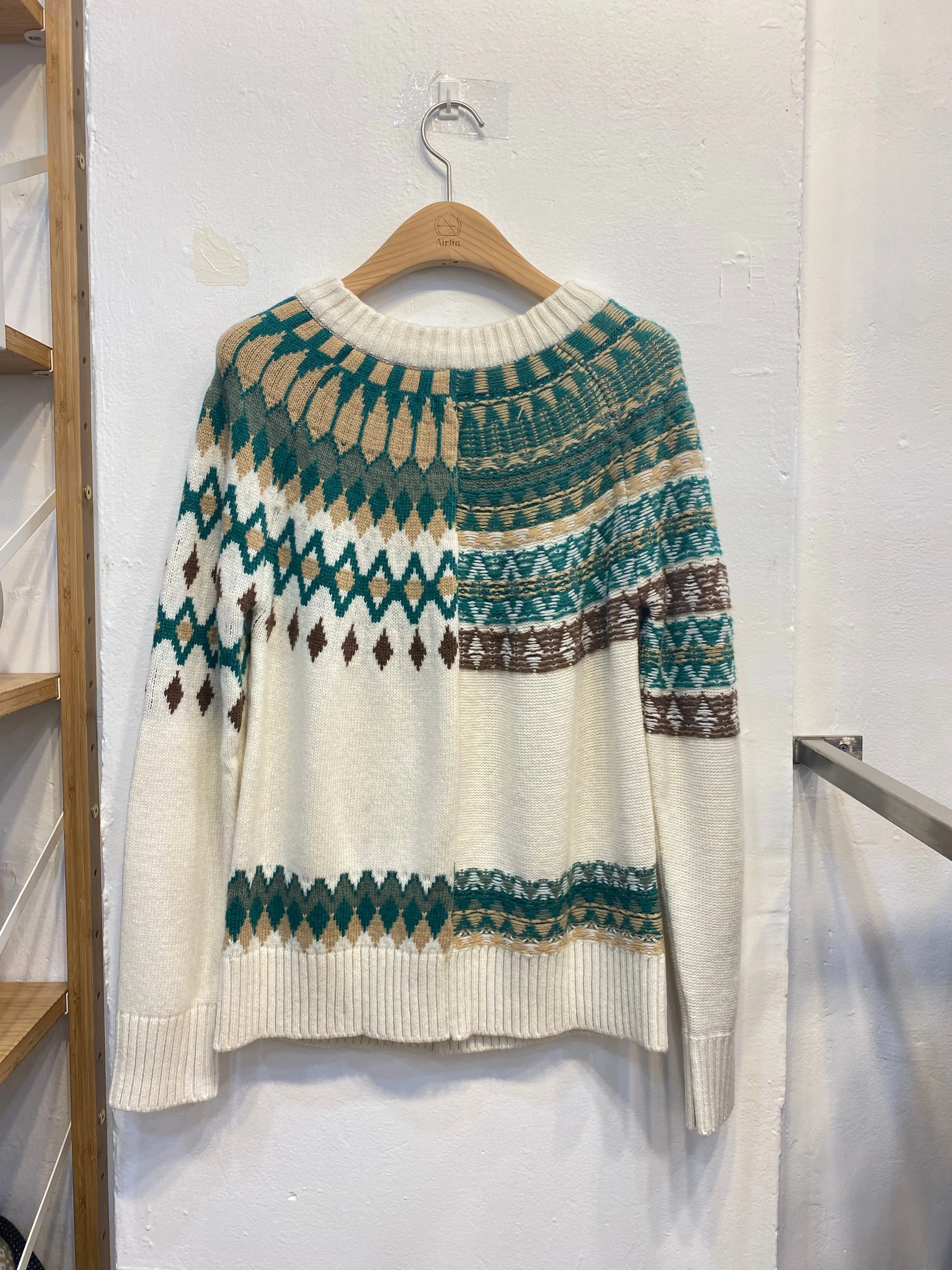 Unique pattern knit sweaters