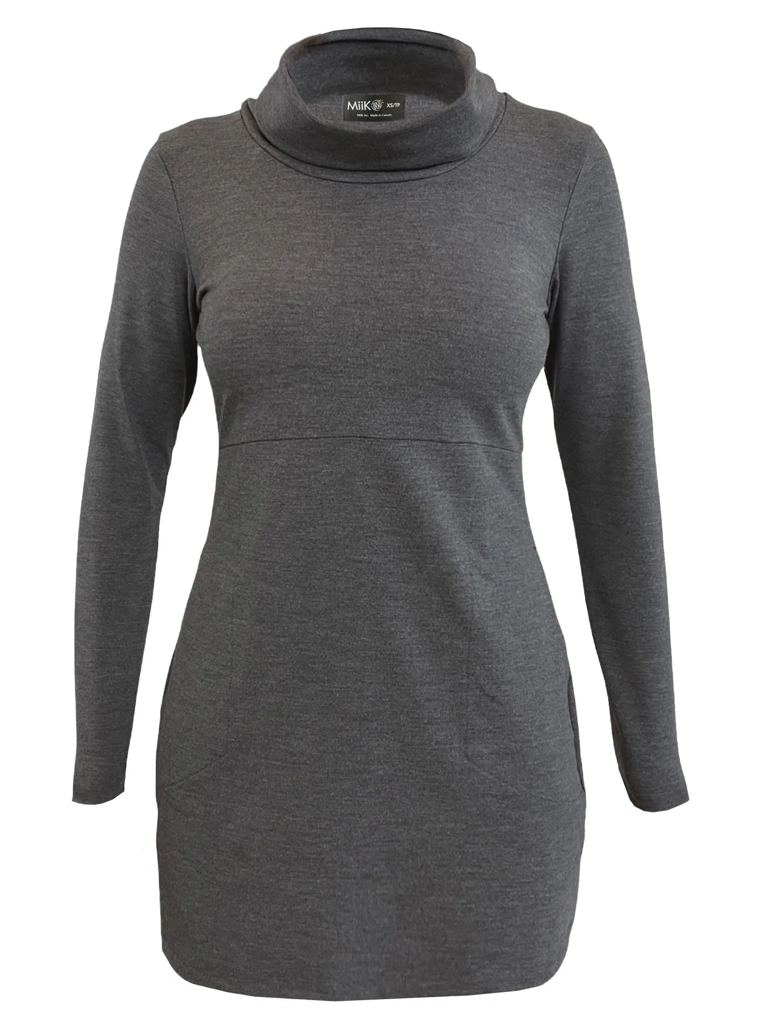 Vienna cowl neck pocket tunic - FINAL SALE