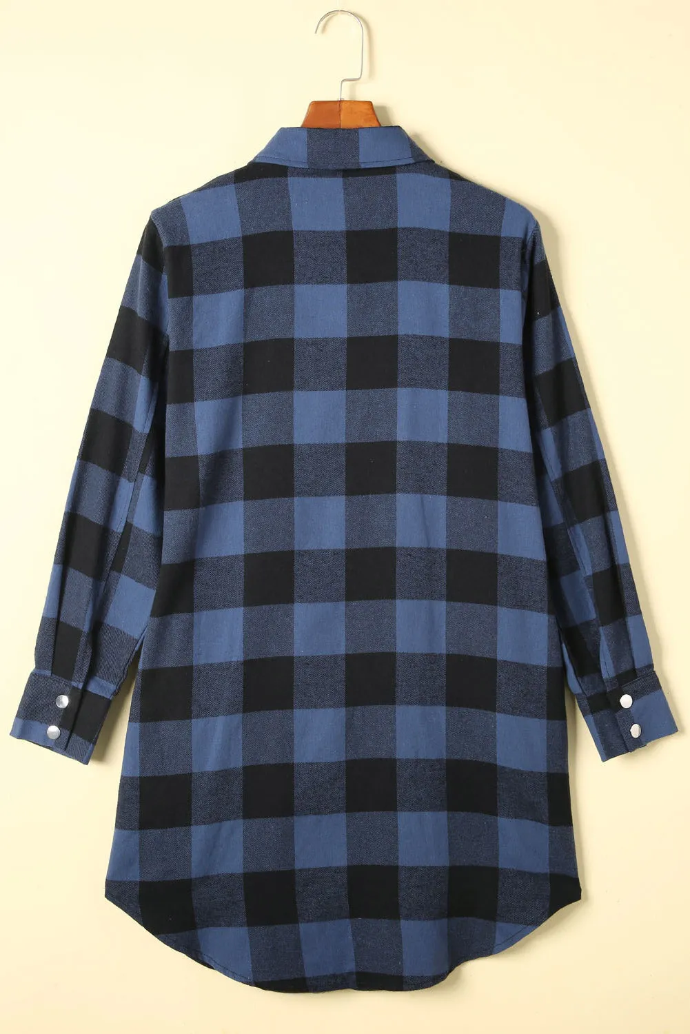 willow plaid shirt coat