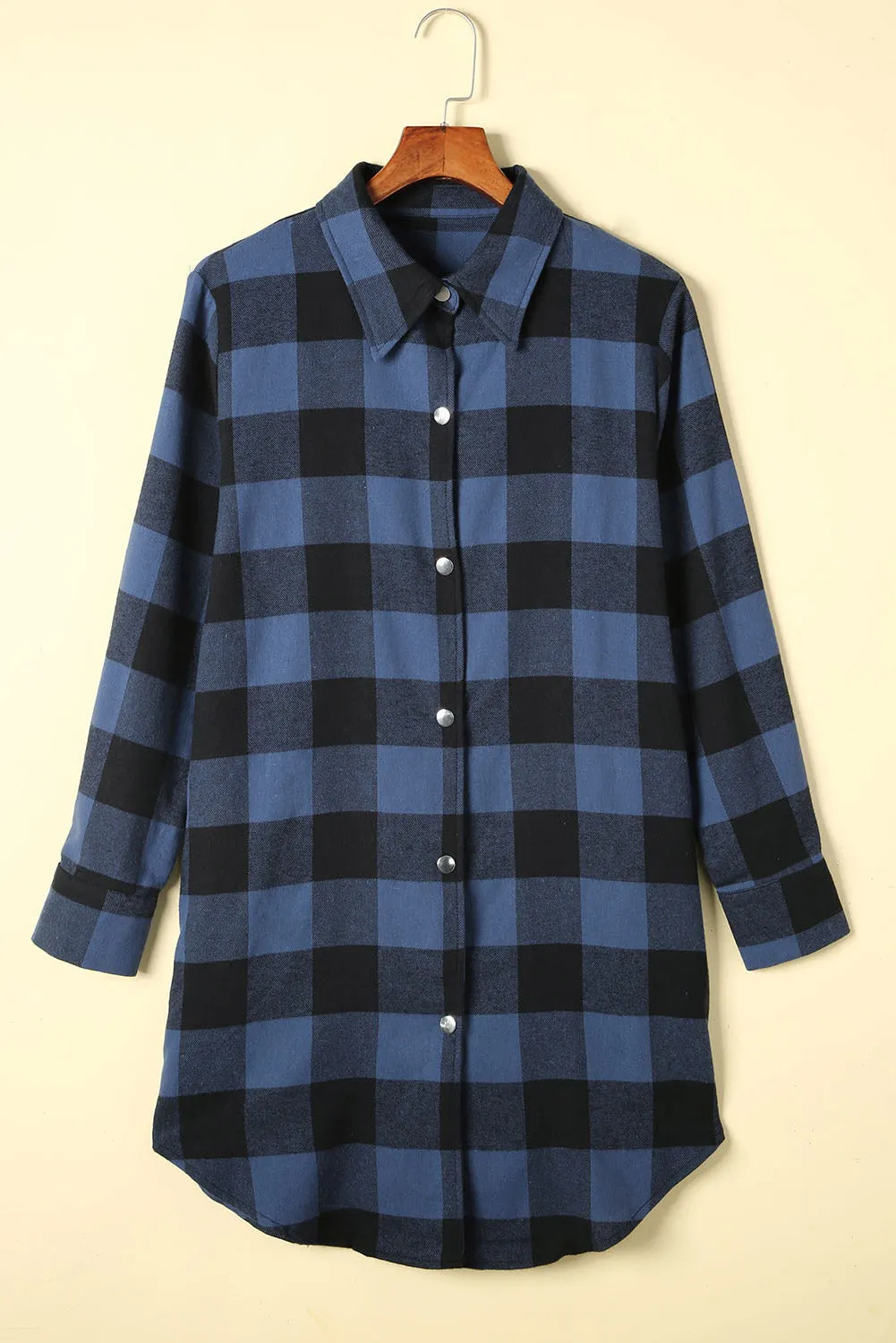 willow plaid shirt coat